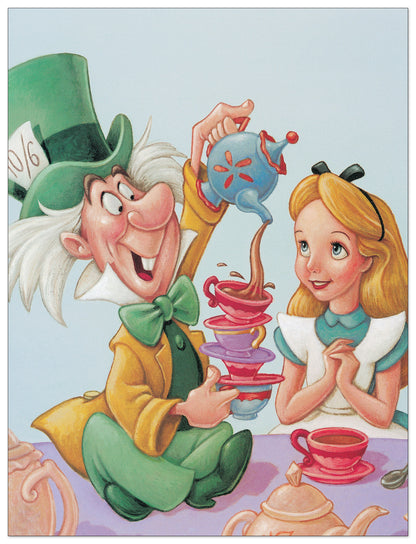 Alice and the Mad Hatter - Celebration in Wonderland cm 20x26