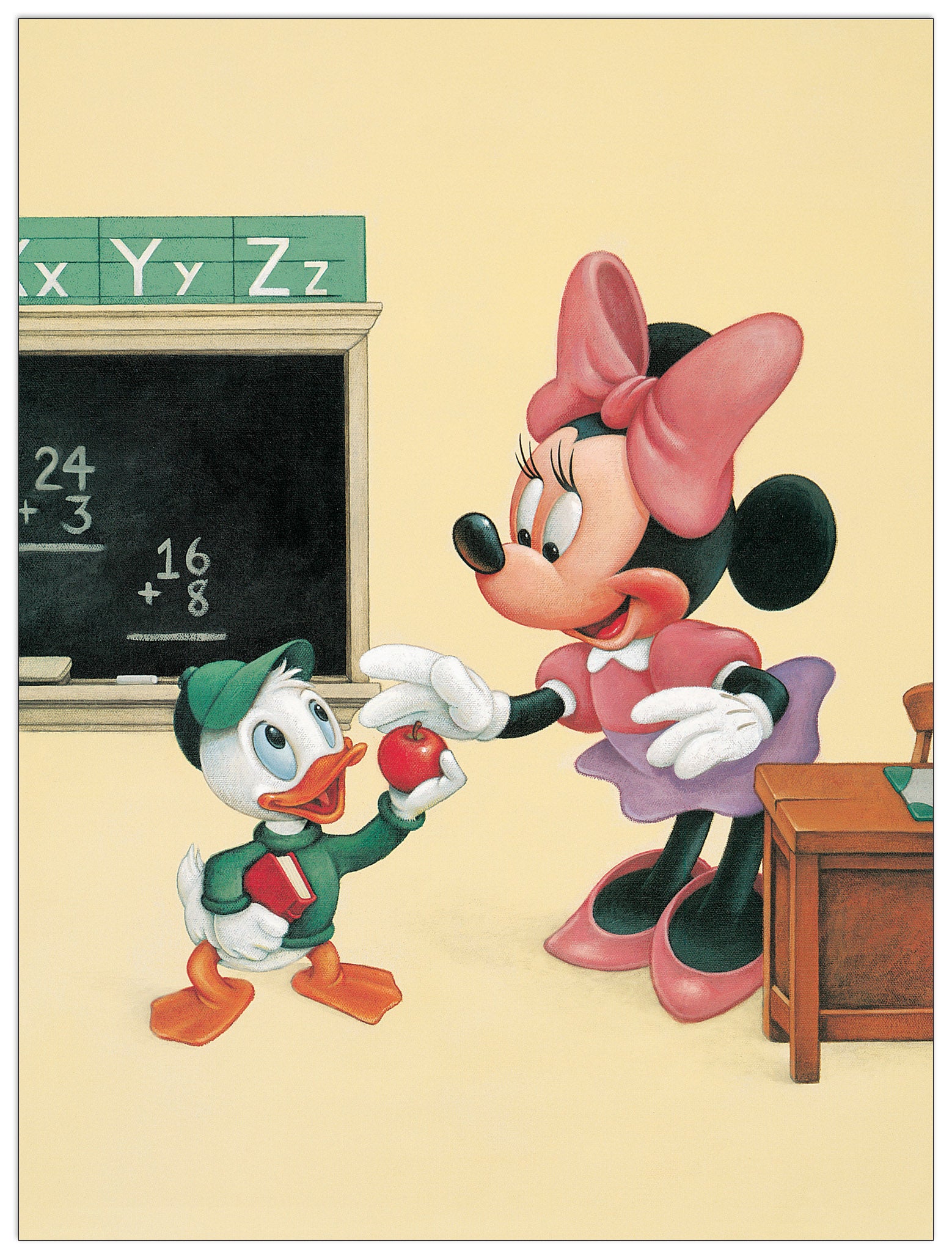 An Apple for Minnie cm 30x41