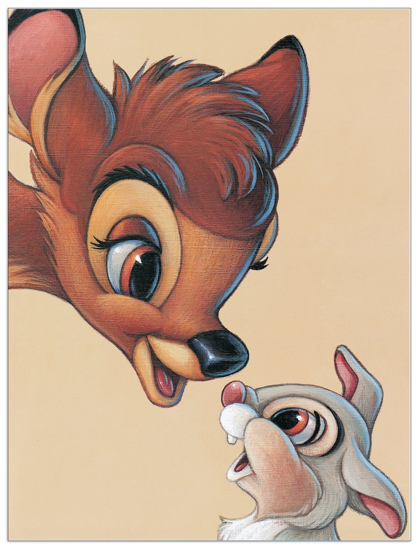 Bambi and Thumper - Best of Friends cm 20x26