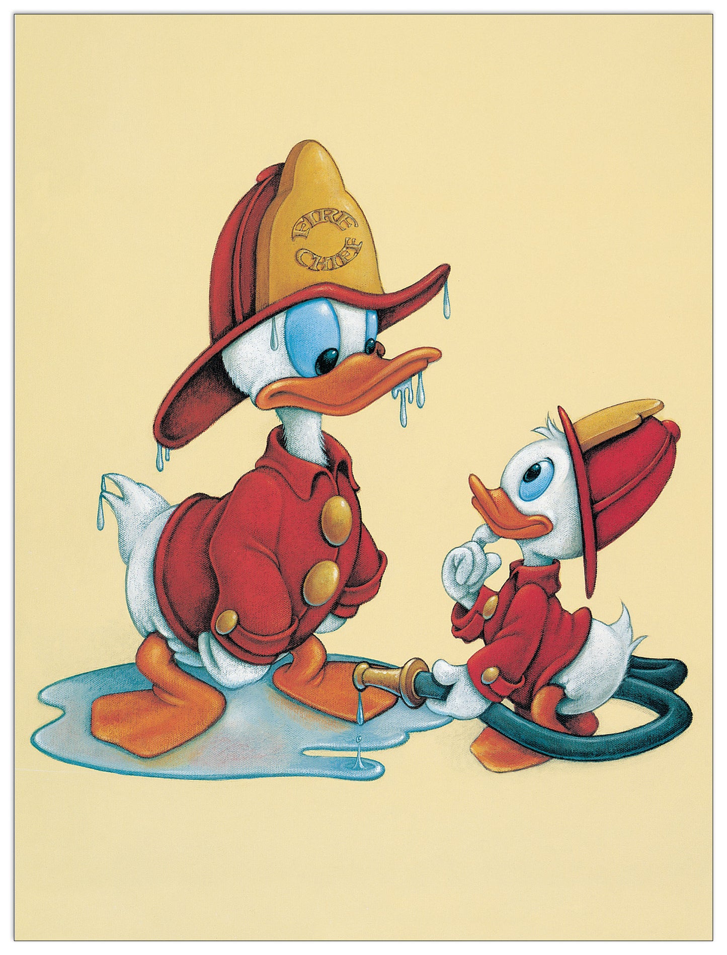Chief Donald Duck cm 30x41