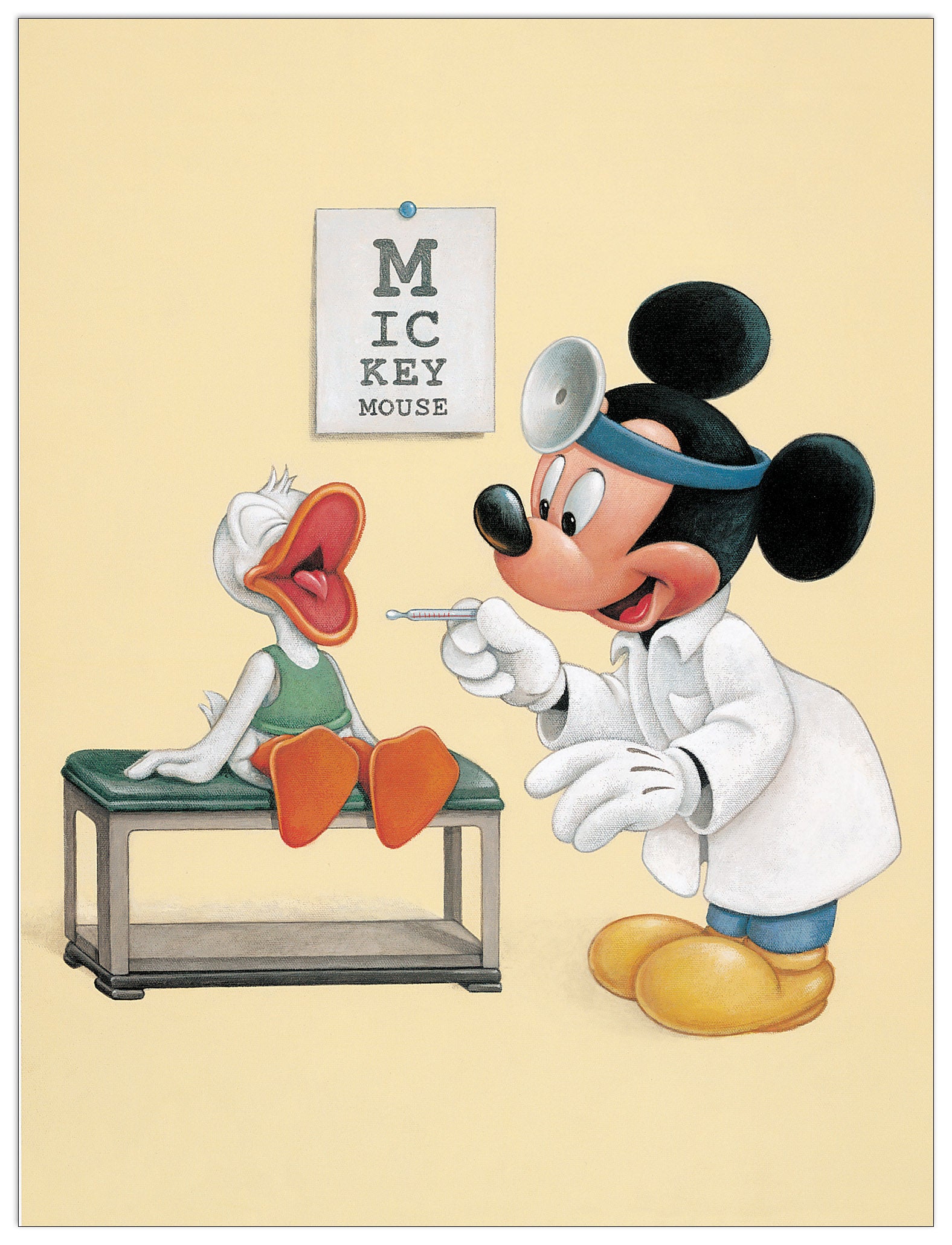 Say Ahh for Mickey cm 30x41