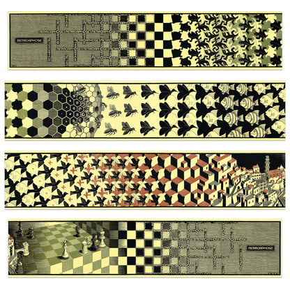 Metamorphosis II, 1940 (4 MDF Panels) cm 100x22