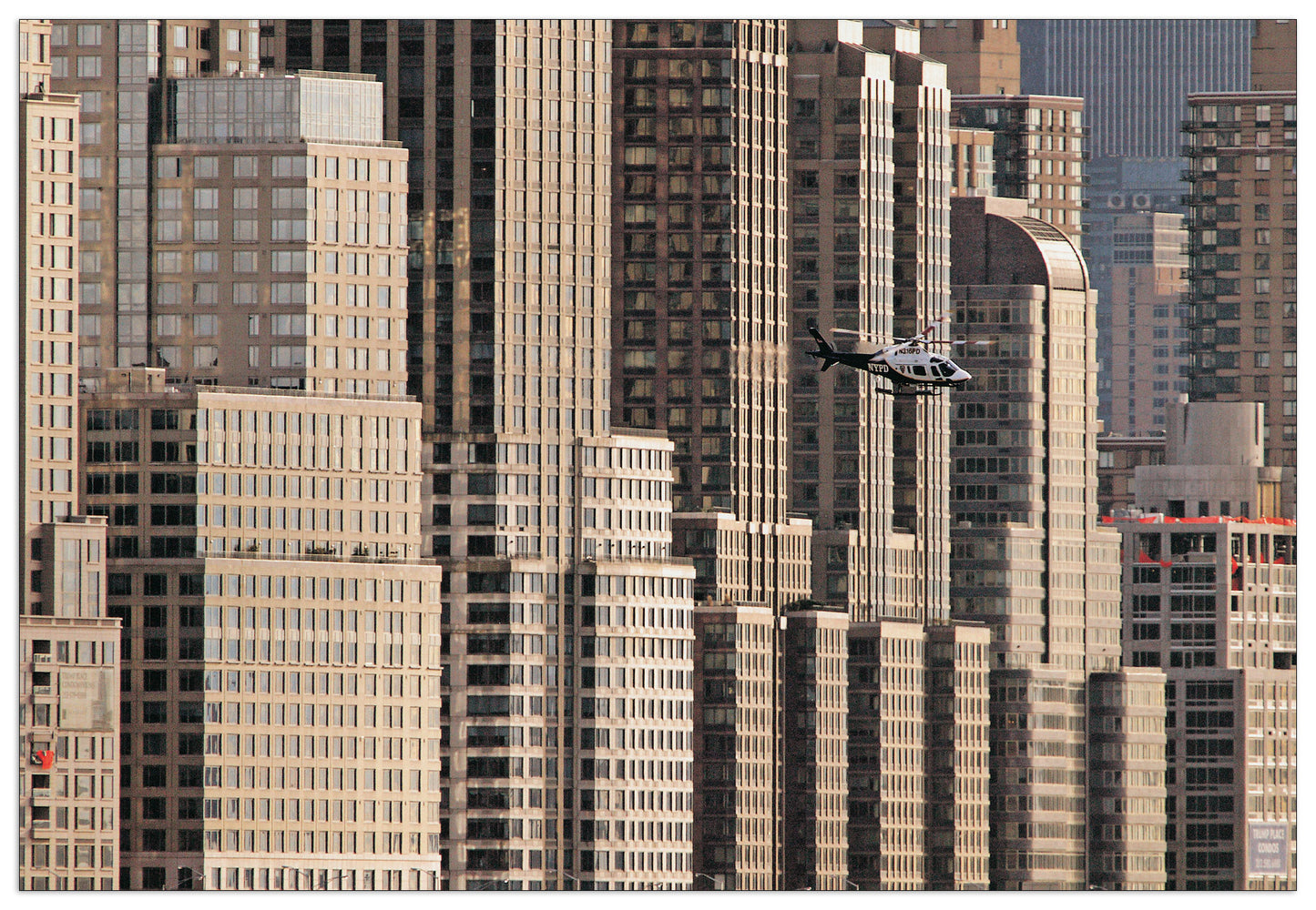New York Helicopter cm 80x54