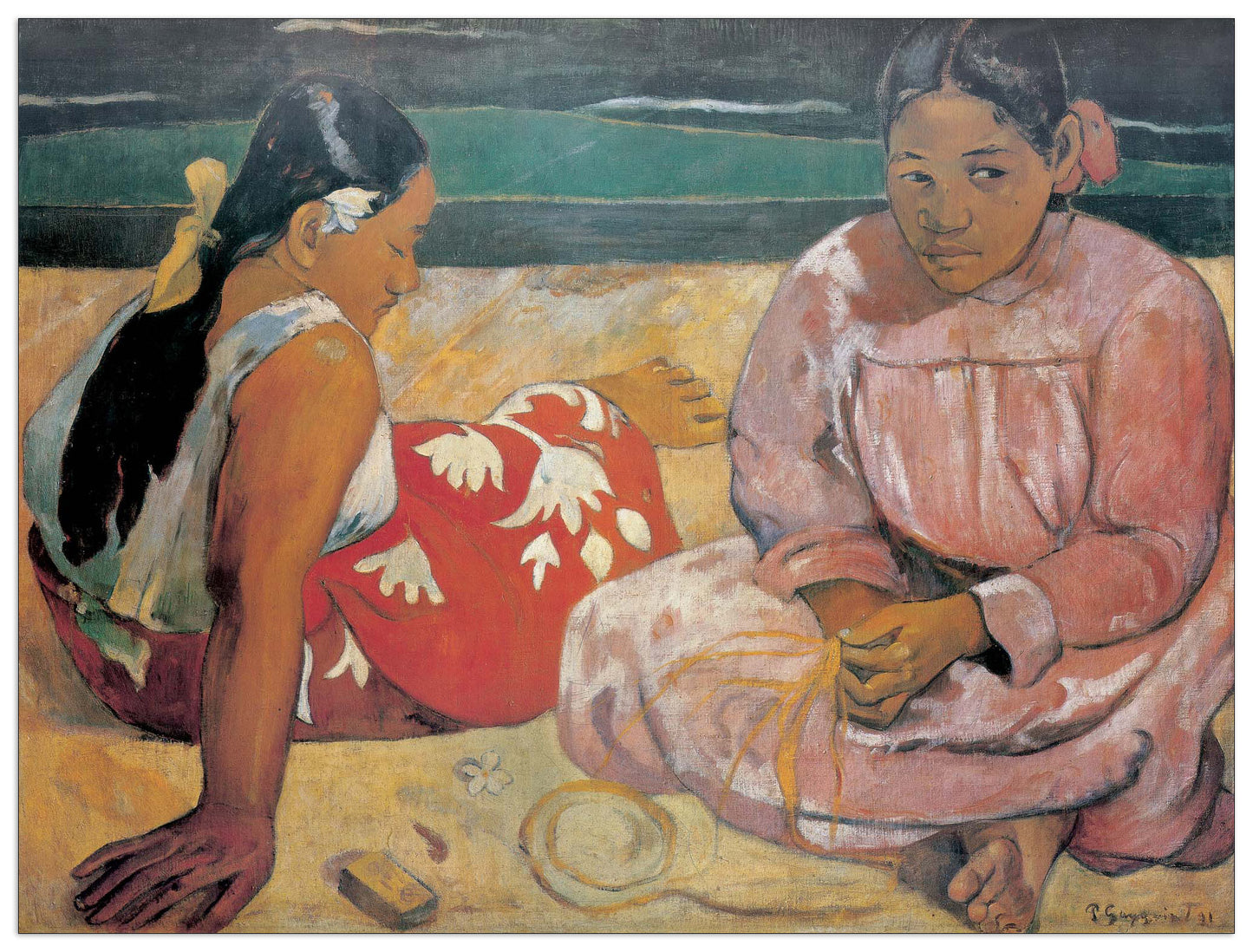 TAHITI FAMMES cm 100x75