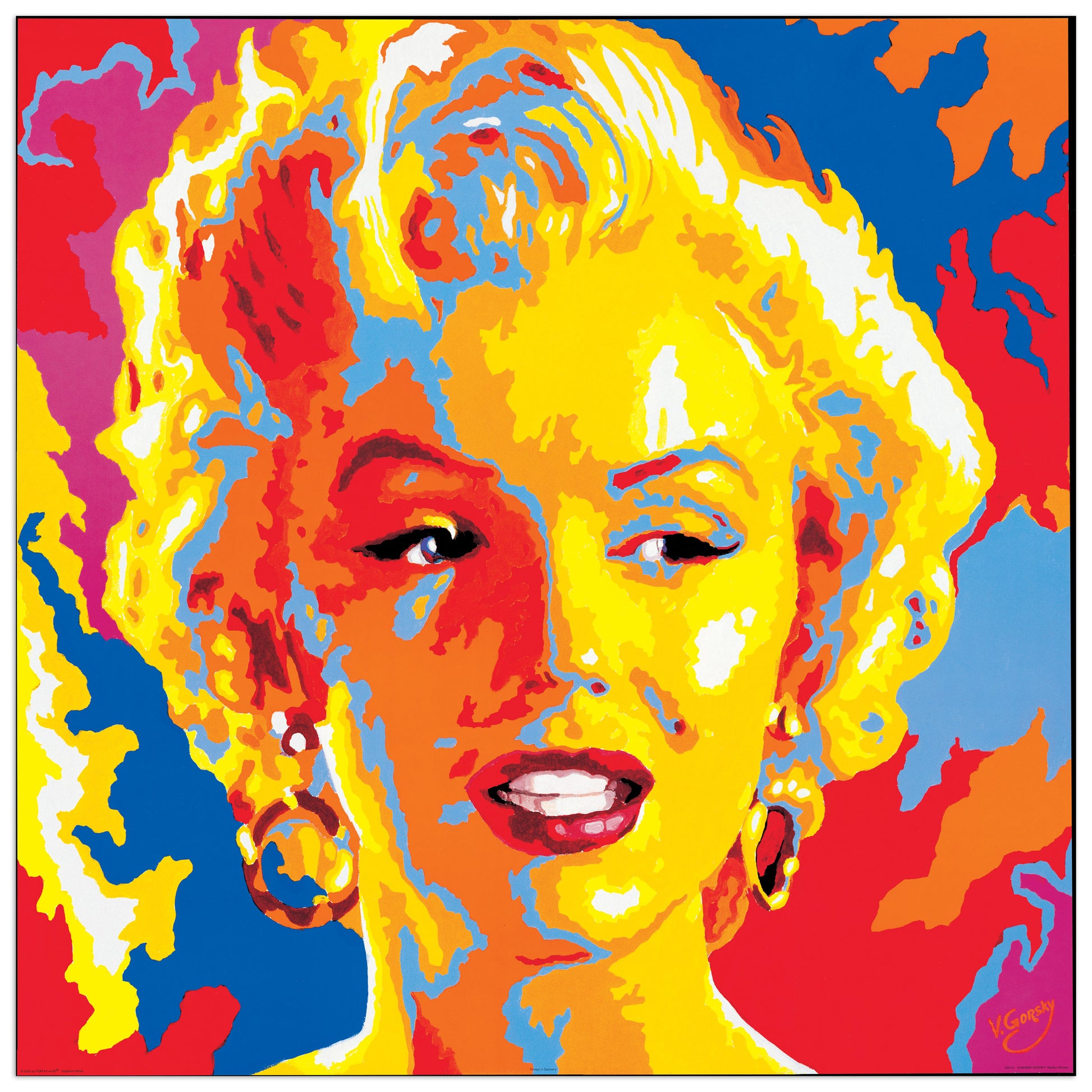Marilyn Monroe cm 85x85