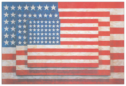 Tre bandiere, 1958 cm 96x68