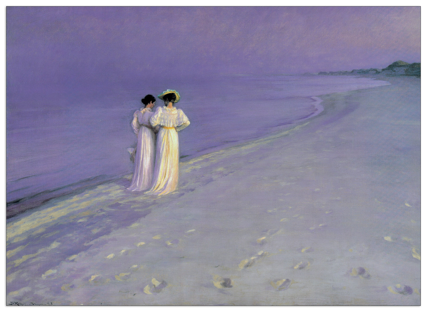 Summer Evening At Skagen cm 140x101