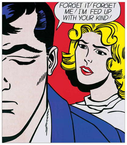 Forget It! Forget Me!, 1962 cm 55x63