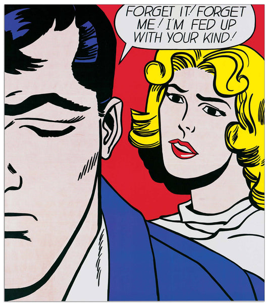 Forget It! Forget Me!, 1962 cm 55x63