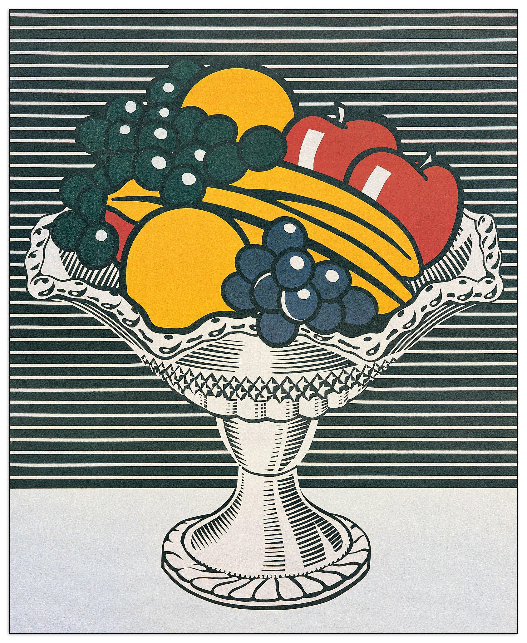 Natura Morta Con Contenitore Di Cristallo, 1973 cm 68x87