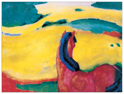 Pferd In Der Landschaft cm 100x76