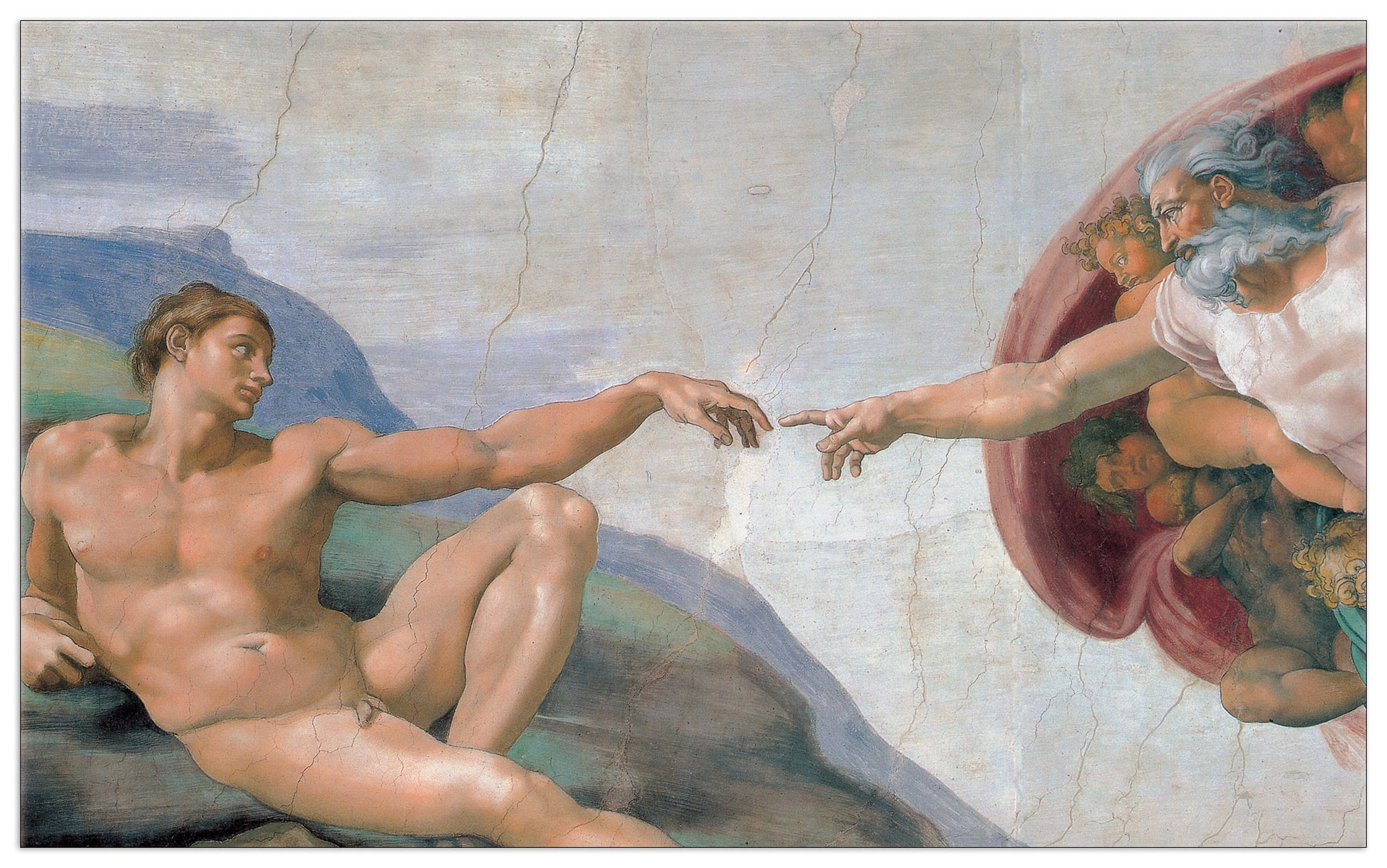 Creation Of Adam cm 100x62