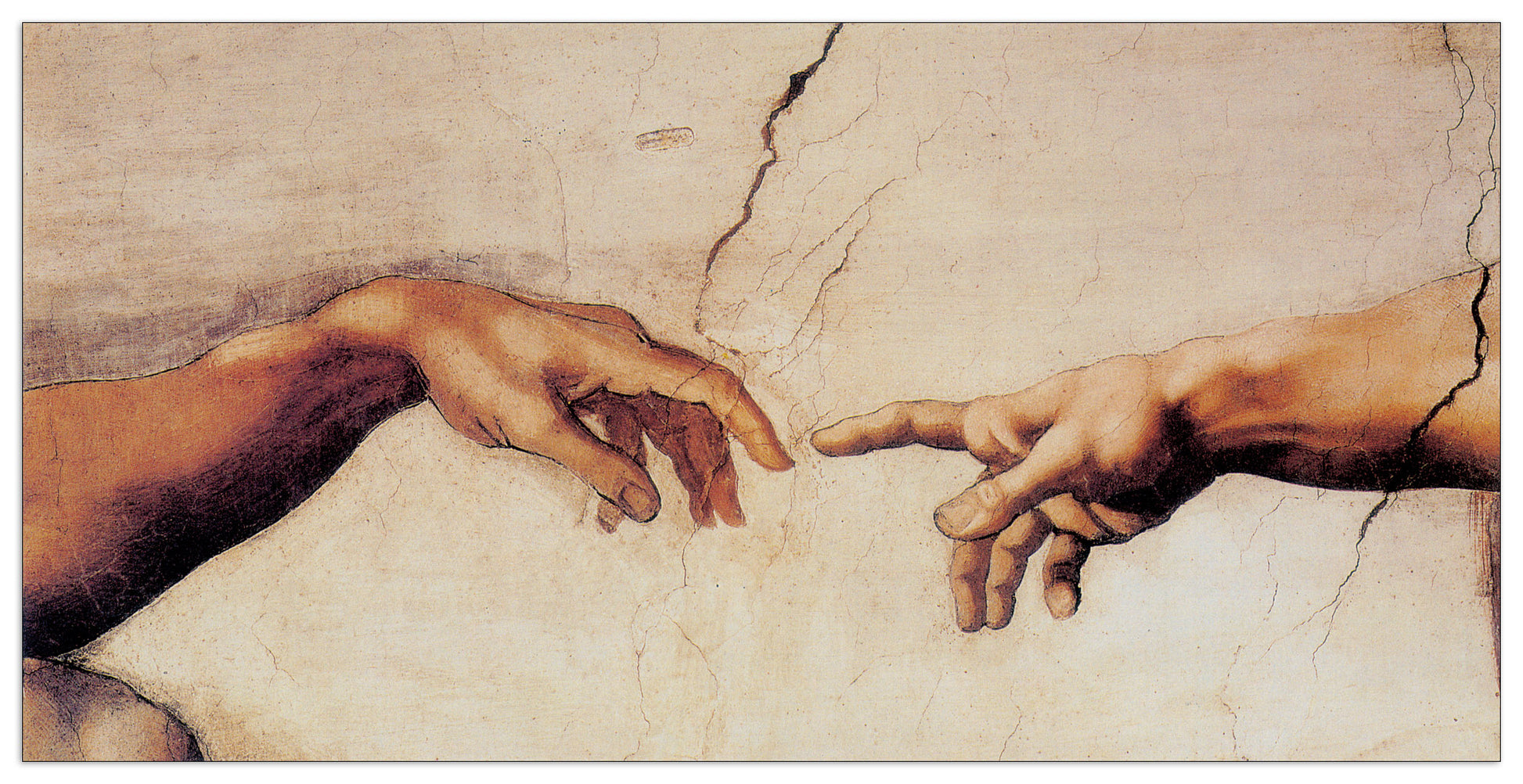 La Creazione Di Adamo cm 100x50