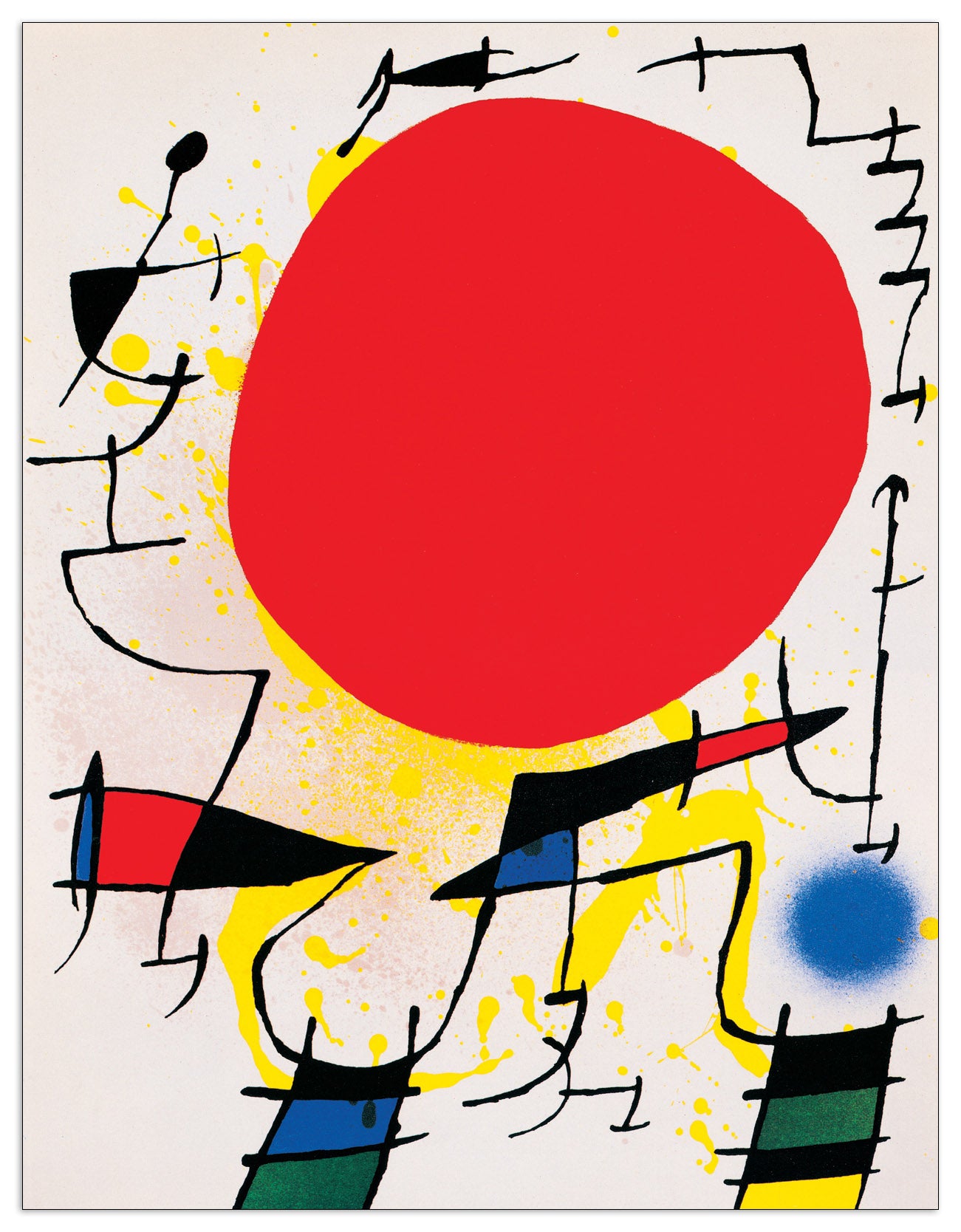 Le Soleil Rouge cm 50x64