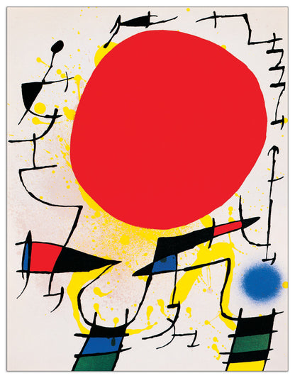 Le Soleil Rouge cm 50x64