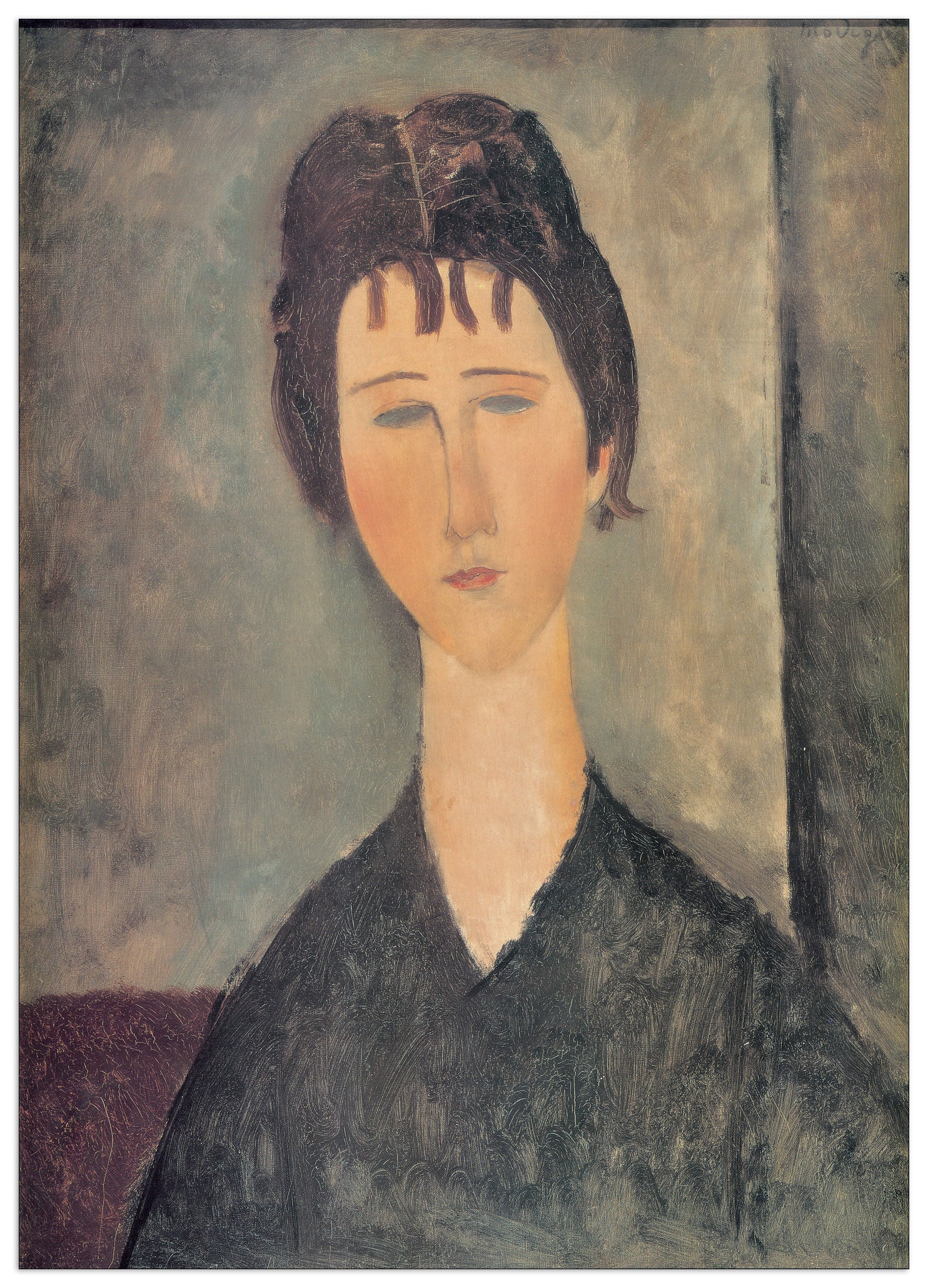 Femme Brune cm 100x140