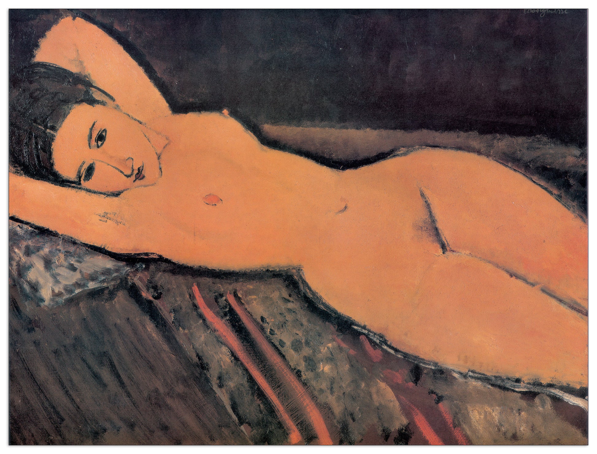 Reclining Nude cm 100x75