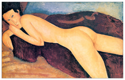 Reclining Nude From The Back cm 100x63