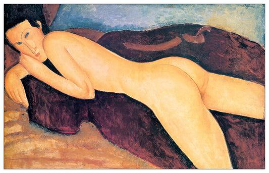 Reclining Nude From The Back cm 100x63