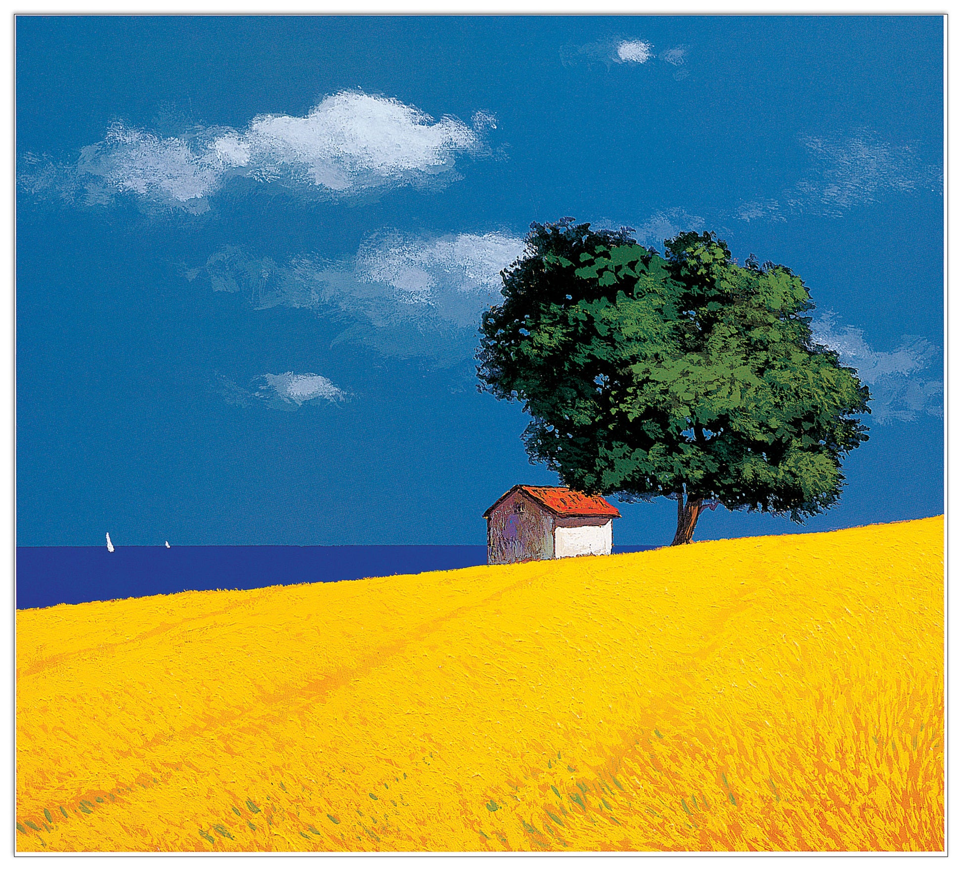 Casetta Con Albero cm 31x28