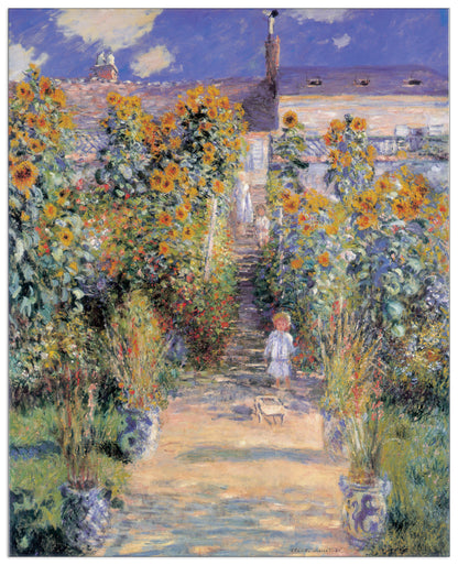 Artist Garden At Ventheuil cm 81x100