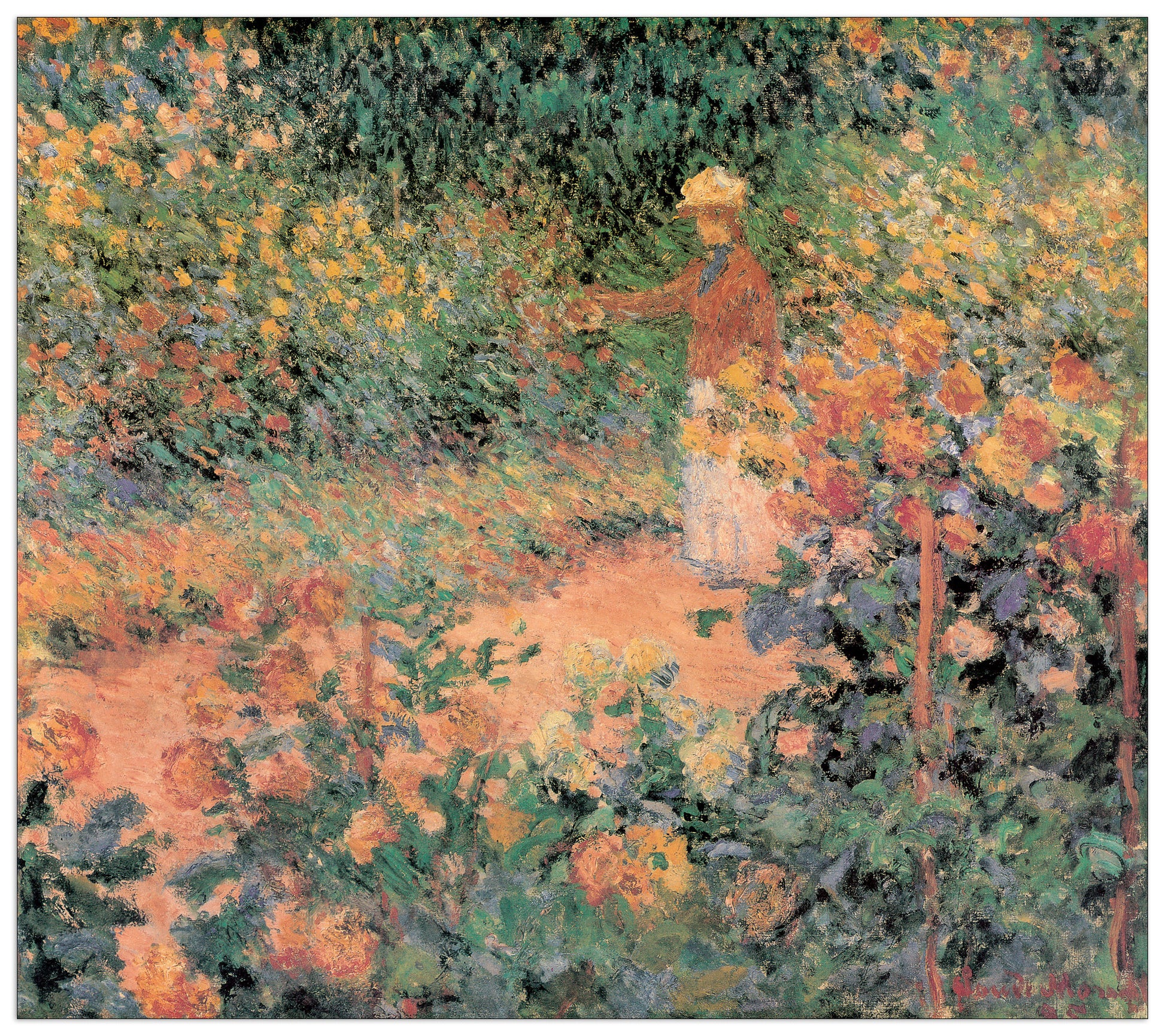 Garden In Giverny cm 140x124