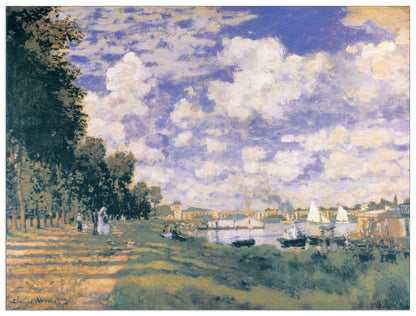 Le Bassin d'Argenteuil cm 100x75