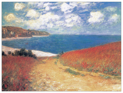 Meadow Road To Pourville cm 140x105