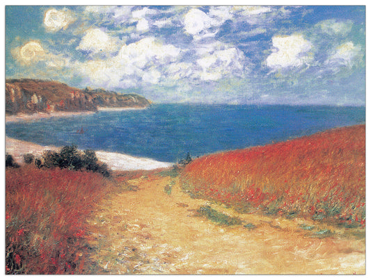 Meadow Road To Pourville cm 140x105