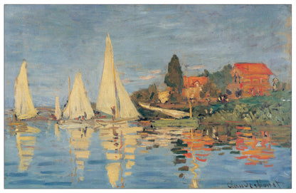 Regata At Bargenteuil cm 100x64