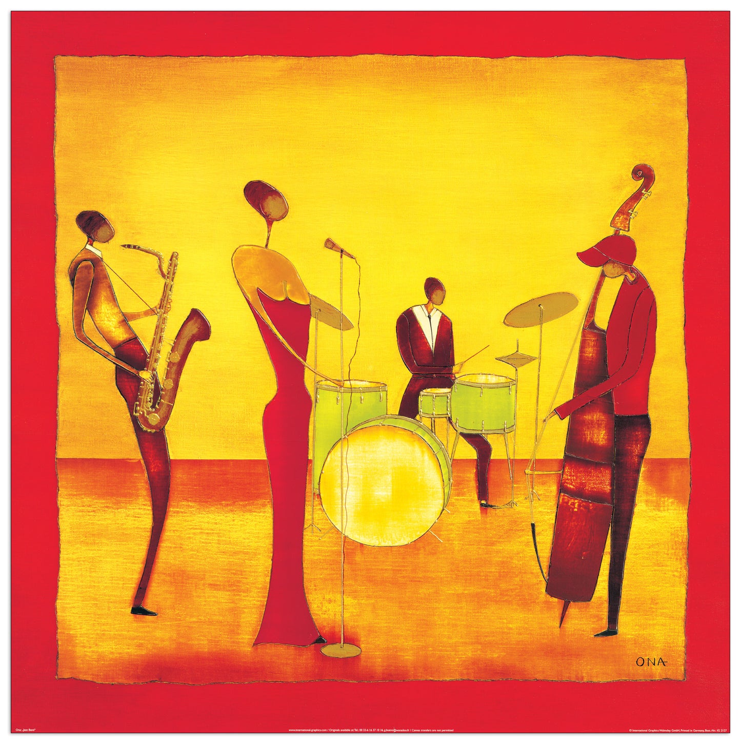 Jazz Band cm 70x70