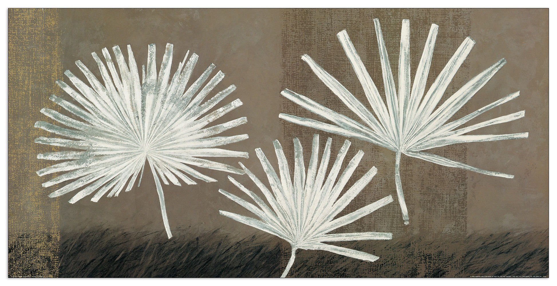 Three Palmettos cm 100x50