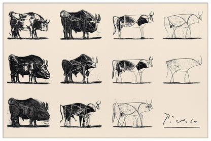 Le Taureau cm 92x61