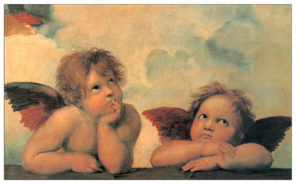 Madonna Sistina Detail cm 100x61