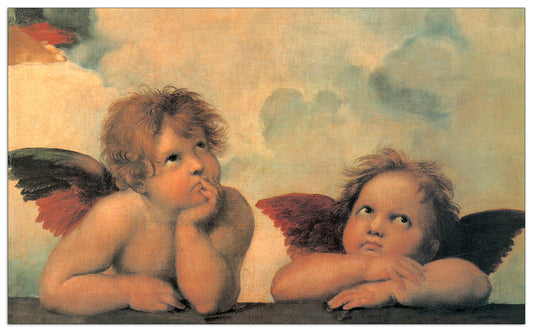 Madonna Sistina Detail cm 100x61