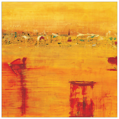 Orange Landscape cm 70x70