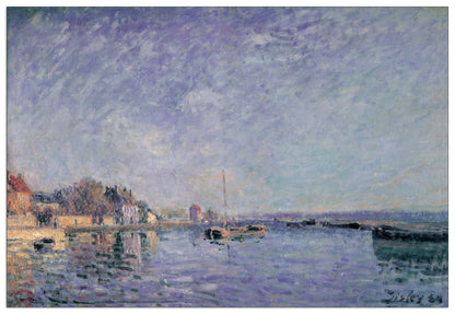 Canal Du Loing cm 140x95