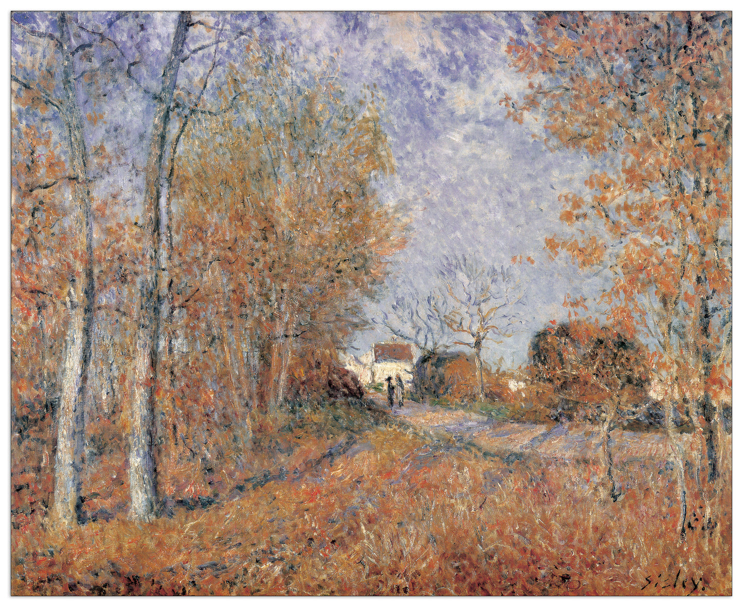 Un Coin De Bois Aux Sablons cm 140x98