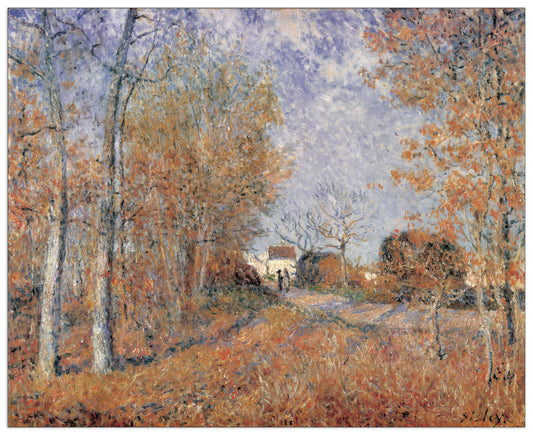 Un Coin De Bois Aux Sablons cm 100x70