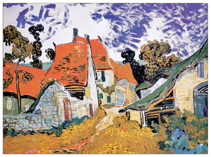 Rue In Auvers cm 140x103