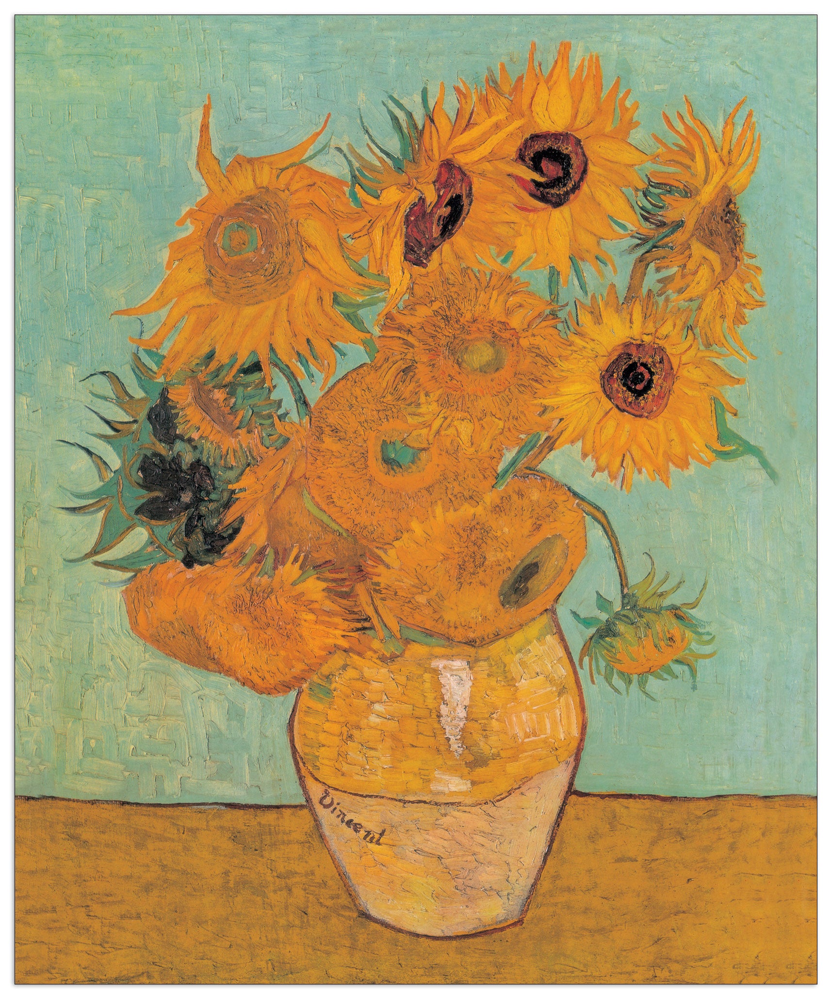 Sunflowers 2 cm 83x100