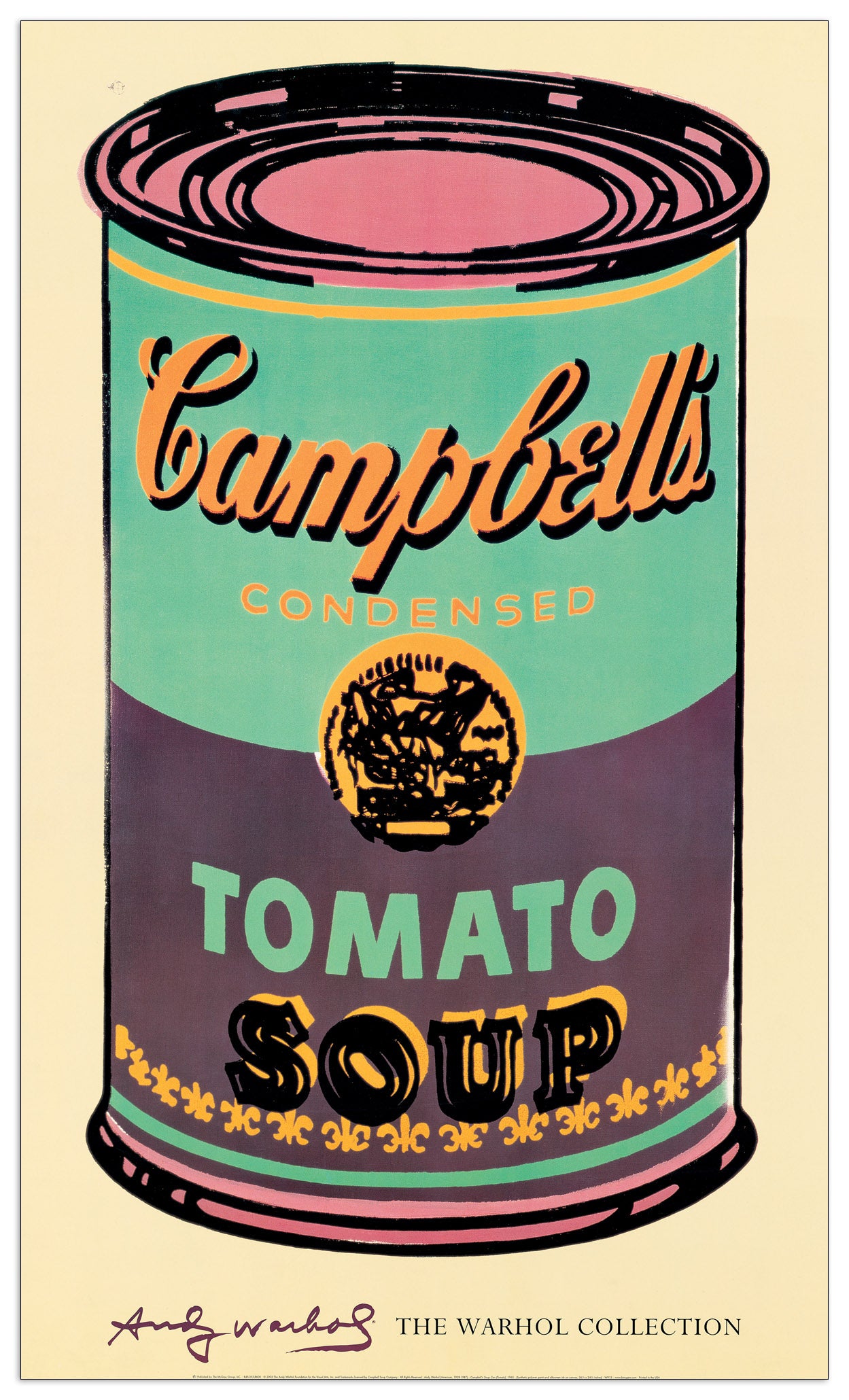 Campbell's Soup Can, 1965 cm 21x35