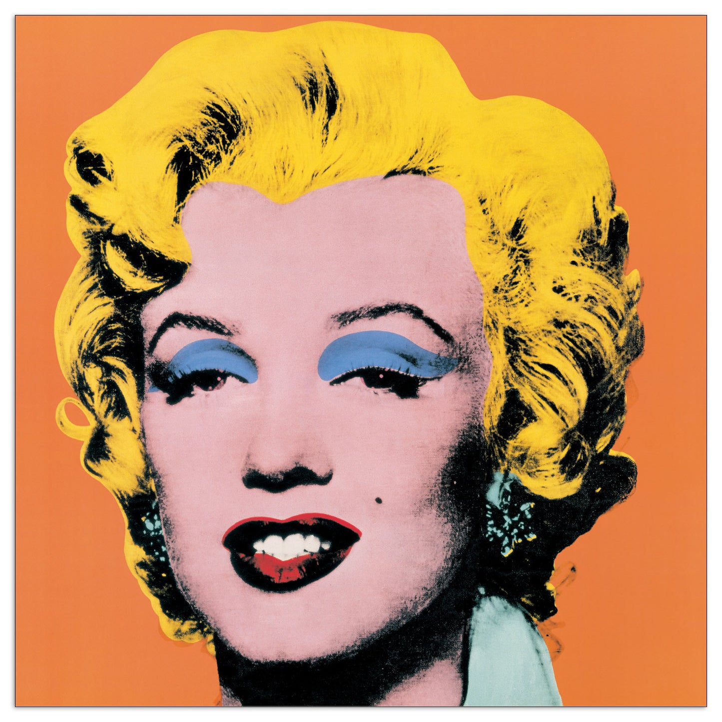 Shot Orange Marilyn, 1964 cm 25x25