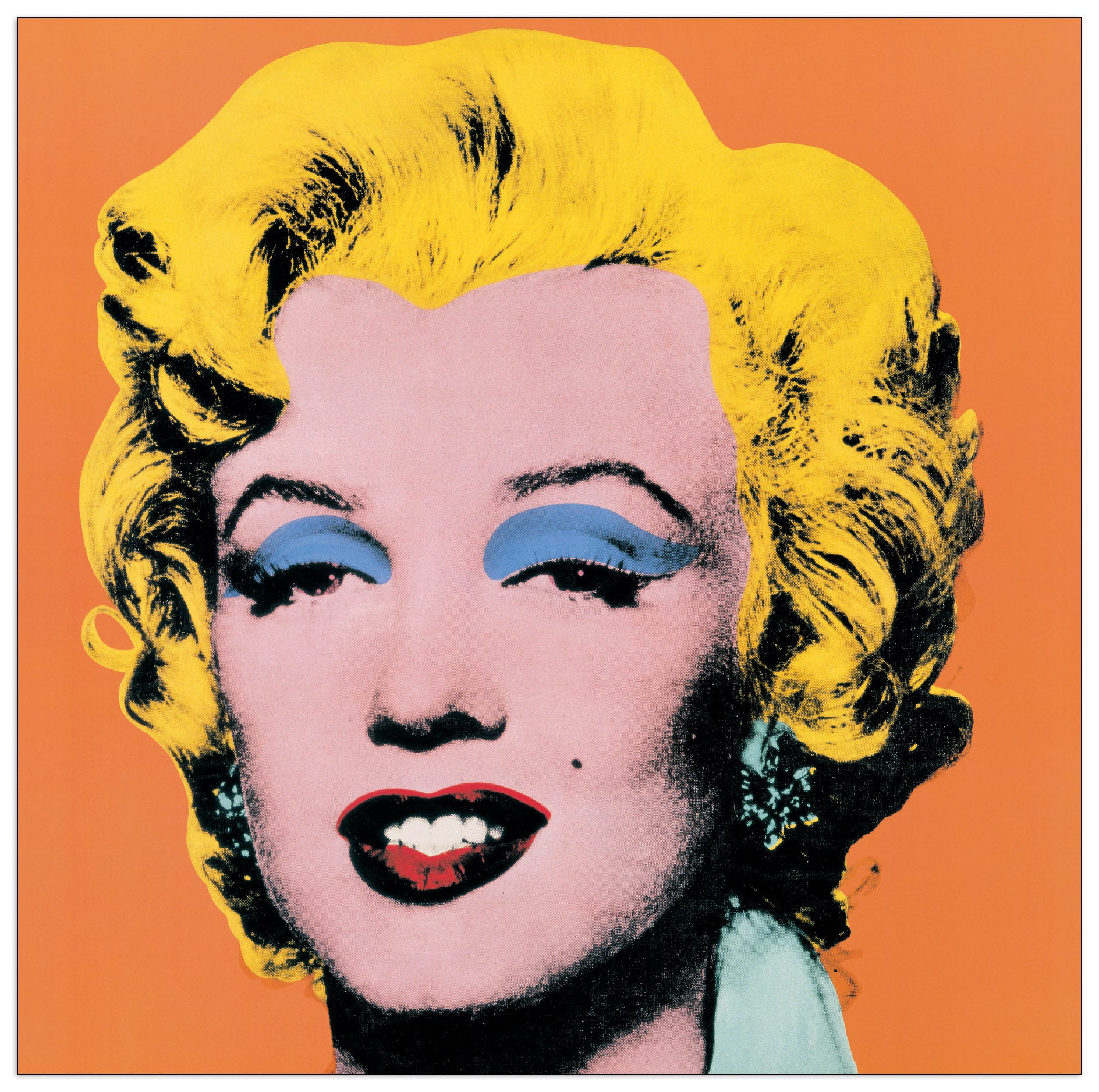 Shot Orange Marilyn, 1964 cm 65x65