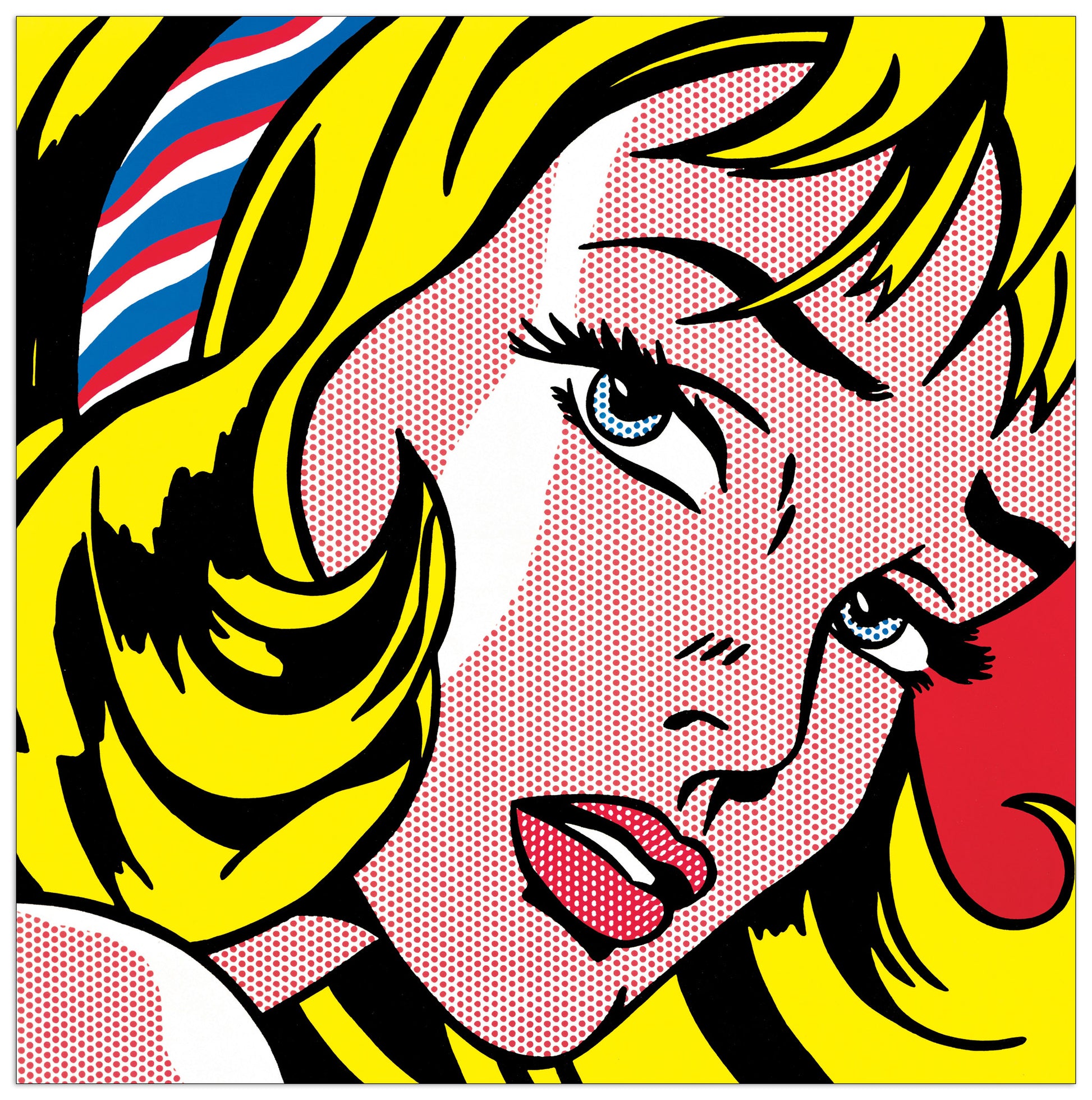 Girl With Hair Ribbon, 1965 cm 60x61
