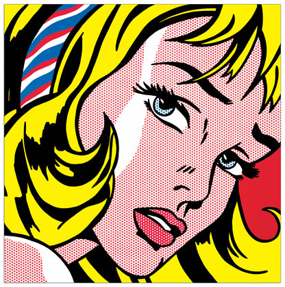 Girl With Hair Ribbon, 1965 cm 60x61