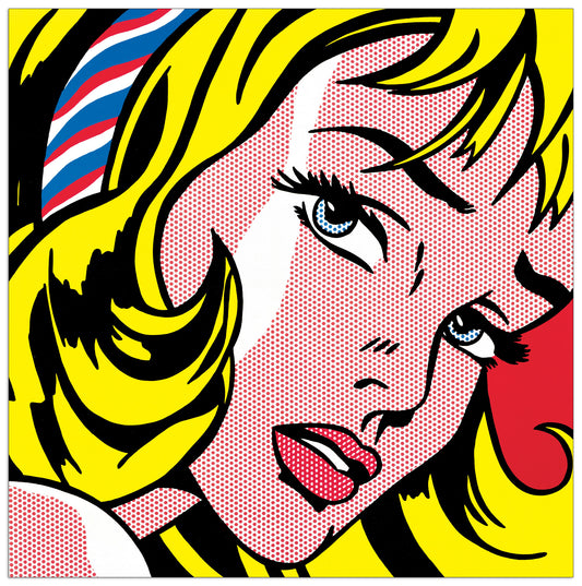 Girl With Hair Ribbon, 1965 cm 60x61