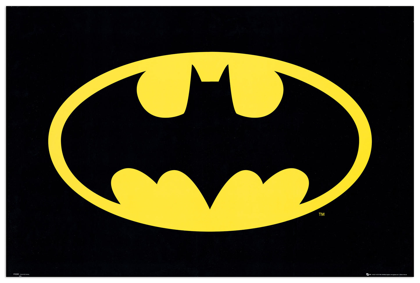 Bat Man Logo cm 60x90