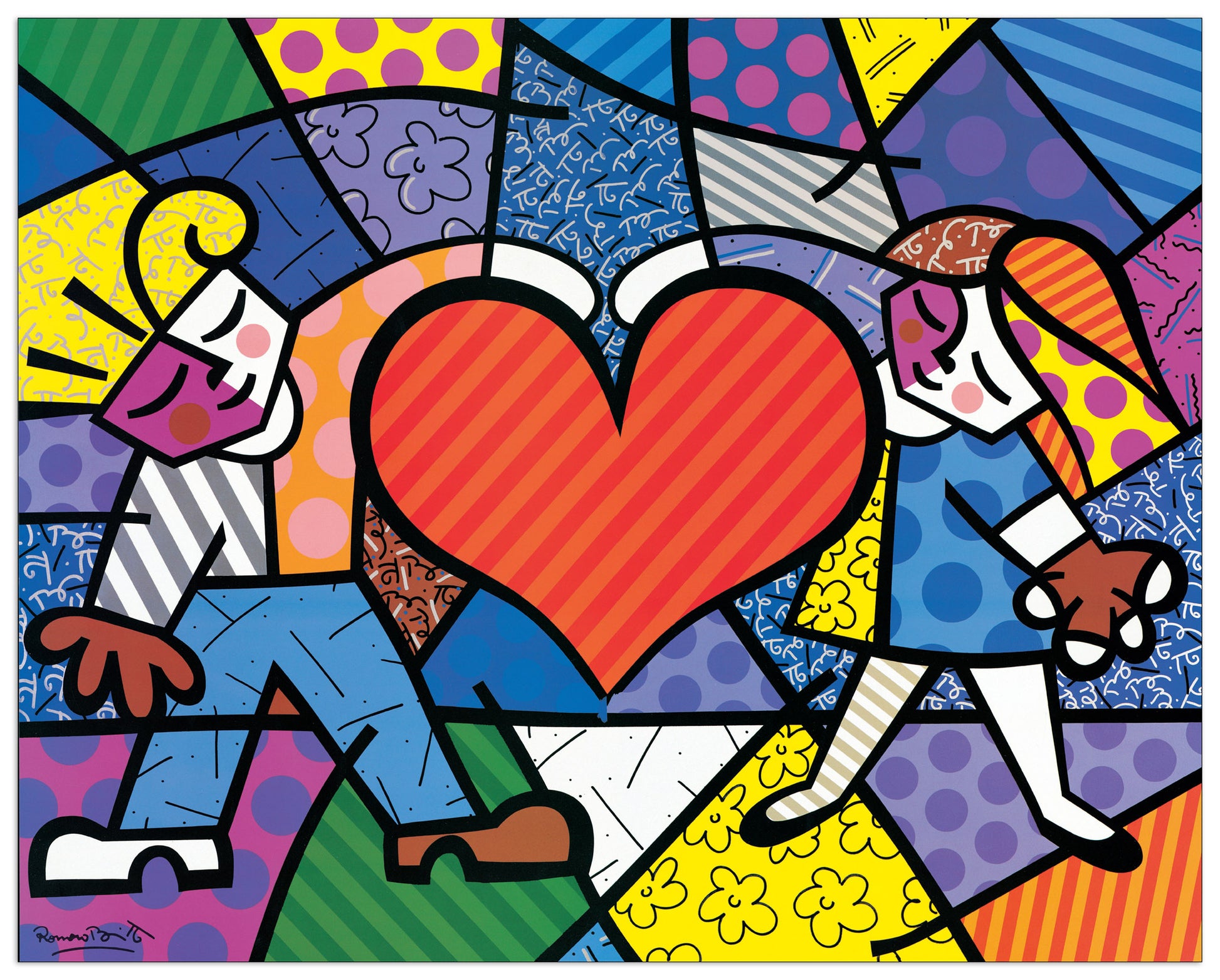Heart Kids cm 70x55