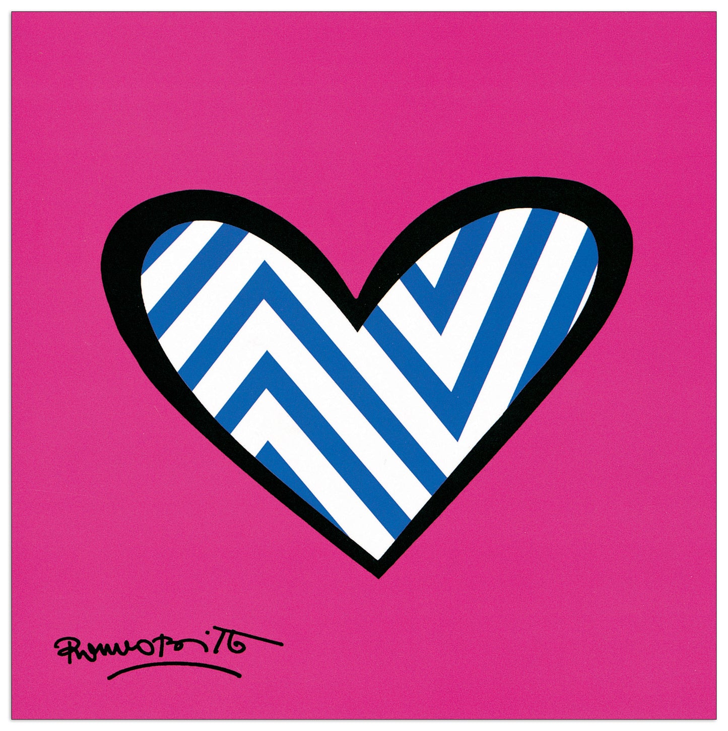 Zig Zag Love cm 19x19